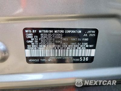 Zdjęcie 14 z 14 samochodu: 2026 MITSUBISHI ECLIPSE CROSS LE VIN:JA4ATVAA4TZ000772 - miniatura