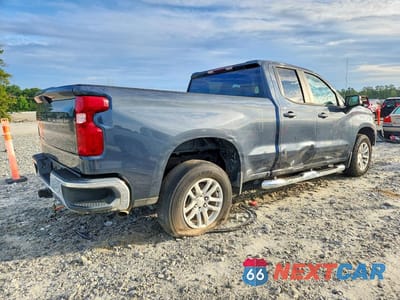 Trzecie zdjęcie samochodu z tyłu: 2019 CHEVROLET SILVERADO C1500 LT VIN:1GCRWCEK6KZ264226 - miniatura