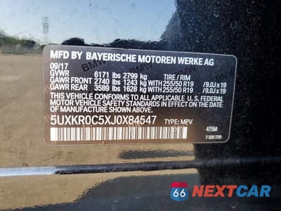 Zdjęcie 14 z 14 samochodu: 2018 BMW X5 XDRIVE35I VIN:5UXKR0C5XJ0X84547 - miniatura
