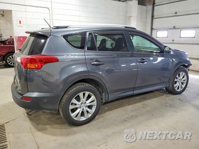 Trzecie zdjęcie samochodu z tyłu: 2014 TOYOTA RAV4 LIMITED VIN:JTMDFREV0ED055962 - miniatura