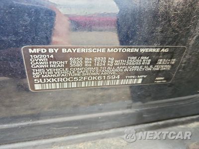 Zdjęcie 13 z 13 samochodu: 2015 BMW X5 XDRIVE35I VIN:5UXKR0C52F0K61594 - miniatura