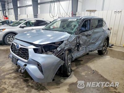 2022 TOYOTA HIGHLANDER HYBRID XLE 5TDGBRCH7NS095935 - główne zdjęcie licytacji z USA - miniatura