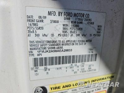 Zdjęcie 13 z 13 samochodu: 2010 FORD EXPEDITION EL LIMITED VIN:1FMJK2A58AEA29833 - miniatura