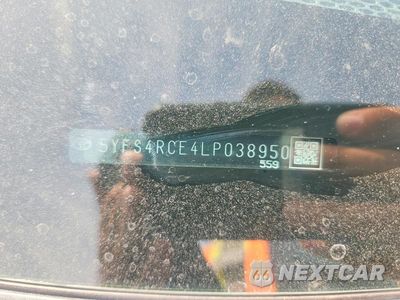 Zdjęcie 12 z 12 samochodu: 2020 TOYOTA COROLLA SE VIN:5YFS4RCE4LP038950 - miniatura