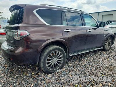 Trzecie zdjęcie samochodu z tyłu: 2015 INFINITI QX80 BASE VIN:JN8AZ2NE0F9085358 - miniatura