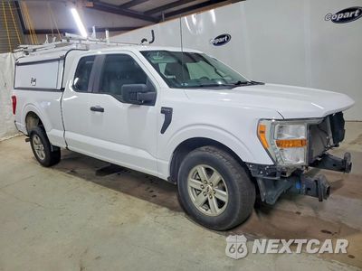 Czwarte zdjęcie samochodu z boku: 2022 FORD F150 SUPER CAB VIN:1FTEX1CB0NKE27419 - miniatura