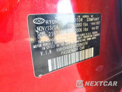 Zdjęcie 12 z 12 samochodu: 2015 HYUNDAI ELANTRA LIMITED VIN:KMHDH4AE6FU384374 - miniatura