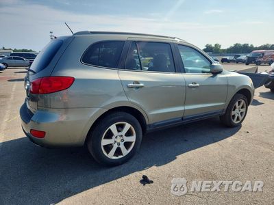 Trzecie zdjęcie samochodu z tyłu: 2008 HYUNDAI SANTA FE SE VIN:5NMSH73EX8H186143 - miniatura