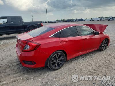 Trzecie zdjęcie samochodu z tyłu: 2019 HONDA CIVIC SPORT VIN:2HGFC2F82KH512241 - miniatura