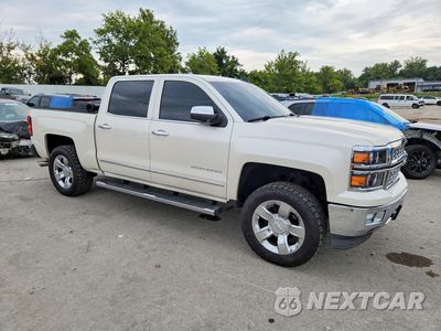 Czwarte zdjęcie samochodu z boku: 2015 CHEVROLET SILVERADO K1500 LTZ VIN:3GCUKSEC9FG432374 - miniatura