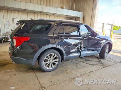 Trzecie zdjęcie samochodu z tyłu: 2022 FORD EXPLORER LIMITED VIN:1FMSK7FHXNGA59706 - miniatura