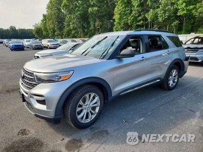 2021 FORD EXPLORER XLT 1FMSK8DH8MGA32320 - główne zdjęcie licytacji z USA - miniatura