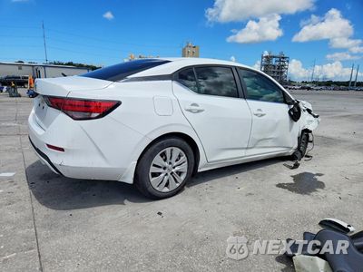 Trzecie zdjęcie samochodu z tyłu: 2021 NISSAN SENTRA S VIN:3N1AB8BV5MY287209 - miniatura