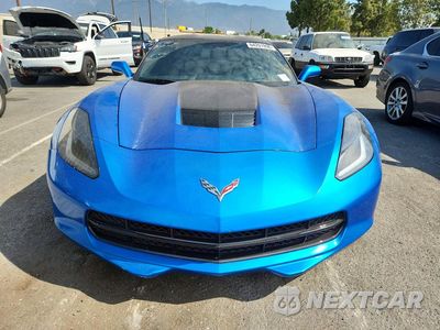 Piąte zdjęcie samochodu w środku: 2014 CHEVROLET CORVETTE STINGRAY 3LT VIN:1G1YF2D74E5124909 - miniatura