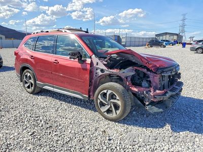 Czwarte zdjęcie samochodu z boku: 2022 SUBARU FORESTER TOURING VIN:JF2SKARC1NH415800 - miniatura