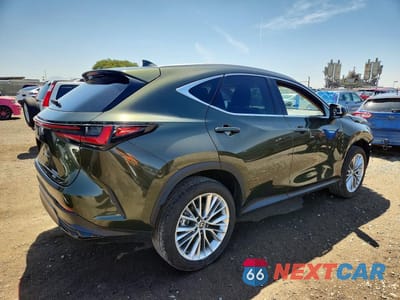 Trzecie zdjęcie samochodu z tyłu: 2025 LEXUS NX 350H PREMIUM VIN:2T2GKCEZ0SC055215 - miniatura