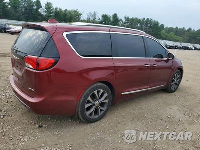 Trzecie zdjęcie samochodu z tyłu: 2017 CHRYSLER PACIFICA LIMITED VIN:2C4RC1GG8HR533111 - miniatura