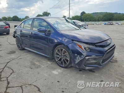 Czwarte zdjęcie samochodu z boku: 2022 TOYOTA COROLLA SE VIN:JTDP4MCE7NJ087964 - miniatura