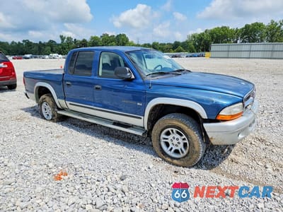 Czwarte zdjęcie samochodu z boku: 2002 DODGE DAKOTA VIN:1B7HG48Z62S595548 - miniatura