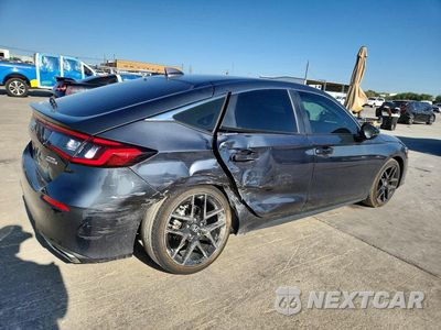 Trzecie zdjęcie samochodu z tyłu: 2024 HONDA CIVIC SPORT TOURING VIN:19XFL1H87RE030487 - miniatura