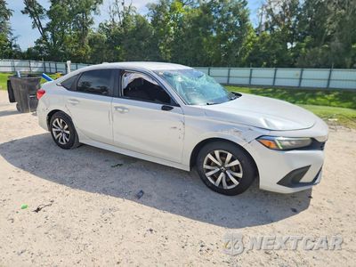 Czwarte zdjęcie samochodu z boku: 2022 HONDA CIVIC LX VIN:2HGFE2F28NH520032 - miniatura
