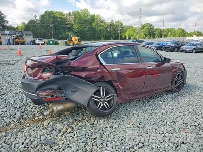 Trzecie zdjęcie samochodu z tyłu: 2017 HONDA ACCORD SPORT VIN:1HGCR2F57HA050340 - miniatura