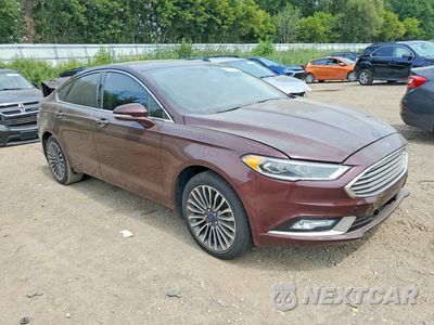 Czwarte zdjęcie samochodu z boku: 2017 FORD FUSION SE VIN:3FA6P0T99HR139707 - miniatura