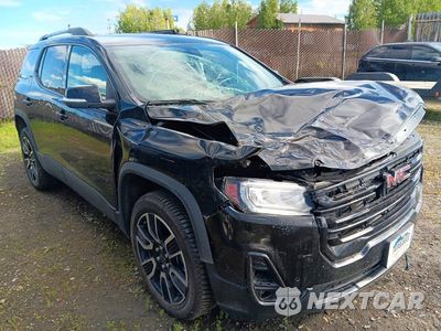 Czwarte zdjęcie samochodu z boku: 2021 GMC ACADIA SLT VIN:1GKKNUL47MZ108167 - miniatura