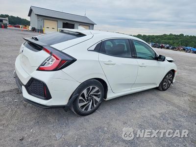 Trzecie zdjęcie samochodu z tyłu: 2018 HONDA CIVIC LX VIN:SHHFK7H23JU400610 - miniatura