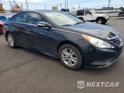 Czwarte zdjęcie samochodu z boku: 2014 HYUNDAI SONATA GLS VIN:5NPEB4AC1EH898831 - miniatura