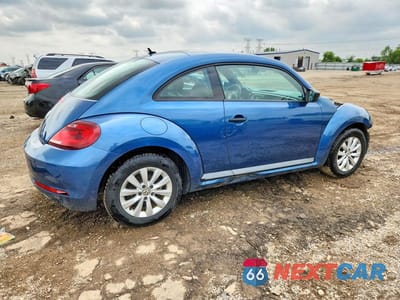 Trzecie zdjęcie samochodu z tyłu: 2017 VOLKSWAGEN BEETLE 1.8T VIN:3VWF17AT4HM626956 - miniatura