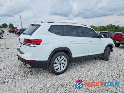 Trzecie zdjęcie samochodu z tyłu: 2021 VOLKSWAGEN ATLAS SEL VIN:1V2BR2CAXMC507313 - miniatura