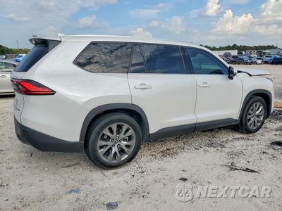 Trzecie zdjęcie samochodu z tyłu: 2024 TOYOTA GRAND HIGHLANDER HYBRID LIMITED VIN:5TDACAB52RS002773 - miniatura