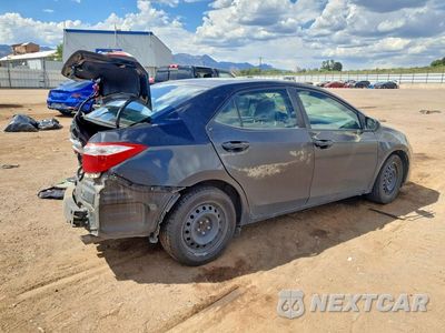 Trzecie zdjęcie samochodu z tyłu: 2015 TOYOTA COROLLA LE VIN:2T1BURHE8FC447613 - miniatura