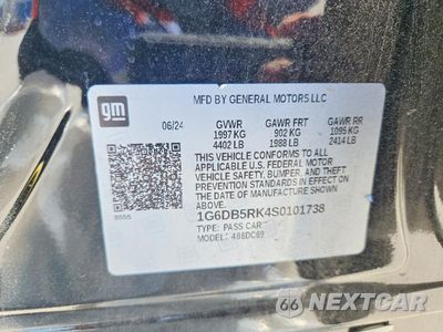 Zdjęcie 13 z 13 samochodu: 2025 CADILLAC CT4 PREMIUM LUXURY VIN:1G6DB5RK4S0101738 - miniatura