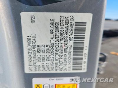 Zdjęcie 12 z 12 samochodu: 2024 HONDA ACCORD HYBRID EXL VIN:1HGCY2F65RA010450 - miniatura