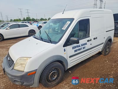 2011 FORD TRANSIT CONNECT XL DELIVERY VAN NM0LS7AN0BT067349 - główne zdjęcie licytacji z USA - miniatura