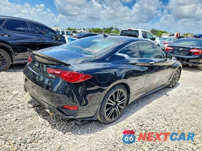 Trzecie zdjęcie samochodu z tyłu: 2017 INFINITI Q60 3.0T PREMIUM VIN:JN1EV7EL8HM552968 - miniatura