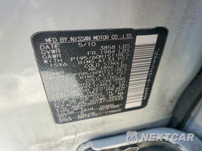 Zdjęcie 13 z 13 samochodu: 2010 NISSAN CUBE 1.8 VIN:JN8AZ2KR1AT165433 - miniatura