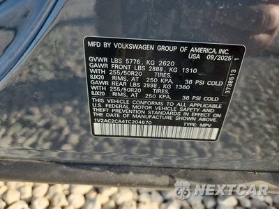 Zdjęcie 14 z 14 samochodu: 2026 VOLKSWAGEN ATLAS CROSS SPORT SEL R-LINE BLACK VIN:1V2AC2CA4TC204670 - miniatura