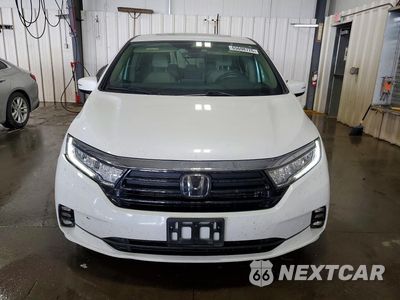 Piąte zdjęcie samochodu w środku: 2023 HONDA ODYSSEY ELITE VIN:5FNRL6H91PB011752 - miniatura