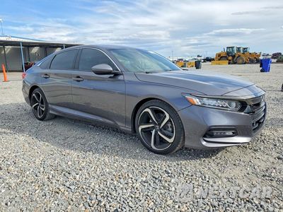 Czwarte zdjęcie samochodu z boku: 2020 HONDA ACCORD SPORT VIN:1HGCV2F33LA009416 - miniatura