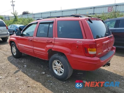 Drugie zdjęcie samochodu z przodu: 1999 JEEP GRAND CHEROKEE LIMITED VIN:1J4GW68NXXC702510 - miniatura