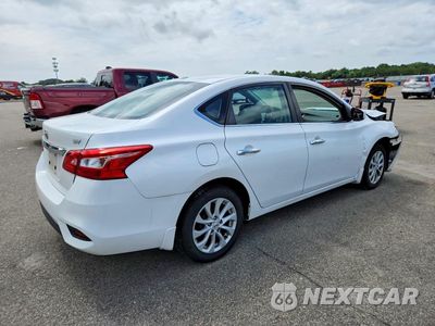 Trzecie zdjęcie samochodu z tyłu: 2019 NISSAN SENTRA SV VIN:3N1AB7AP8KY300559 - miniatura
