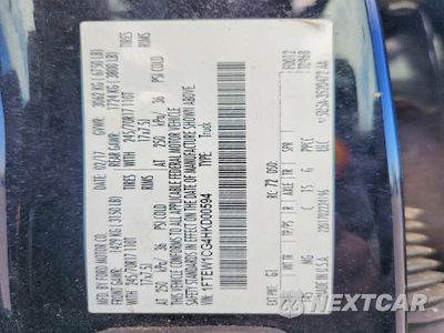 Zdjęcie 13 z 13 samochodu: 2017 FORD F150 SUPERCREW VIN:1FTEW1CG4HKD00594 - miniatura