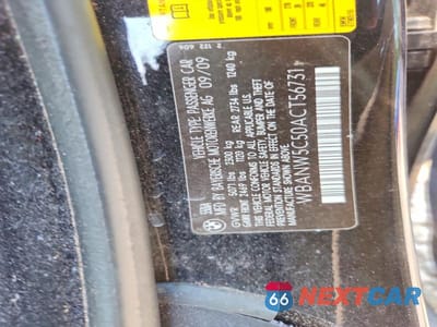 Zdjęcie 12 z 12 samochodu: 2010 BMW 550 I VIN:WBANW5C50ACT56731 - miniatura