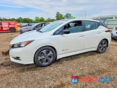 2019 NISSAN LEAF SL 1N4AZ1CP7KC308072 - główne zdjęcie licytacji z USA - miniatura