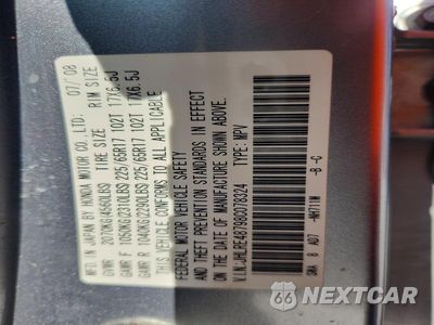 Zdjęcie 13 z 13 samochodu: 2008 HONDA CR-V EXL VIN:JHLRE48798C078324 - miniatura