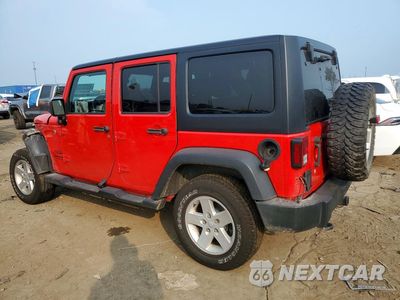 Drugie zdjęcie samochodu z przodu: 2017 JEEP WRANGLER UNLIMITED SPORT VIN:1C4BJWDGXHL744389 - miniatura