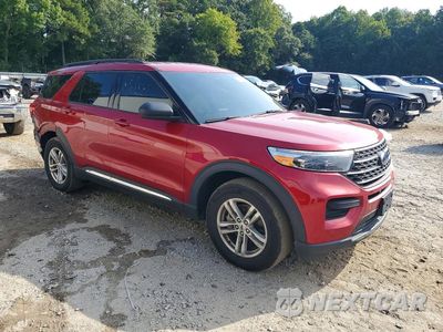 Czwarte zdjęcie samochodu z boku: 2022 FORD EXPLORER XLT VIN:1FMSK7DH6NGA69264 - miniatura